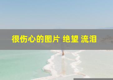 很伤心的图片 绝望 流泪